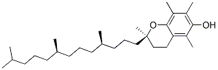 天然维生素E油(生育酚) 结构式