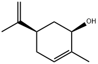 (-)-p-メンタ-6(1),8-ジエン-2-オール 化学構造式