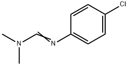 N,N-Dimethyl-N'-(4-chlorophenyl)formamidine Structure