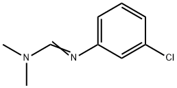 N,N-Dimethyl-N'-(3-chlorophenyl)formamidine Structure