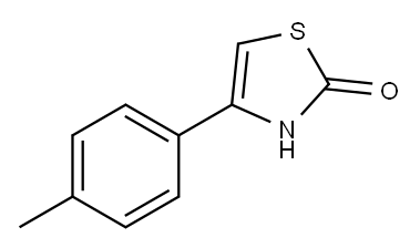 4-P-TOLYLTHIAZOL-2-OL Structure