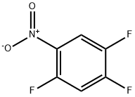 1,2,4-Trifluoro-5-nitrobenzene Structure