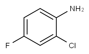 2-Chloro-4-fluoroaniline Structure