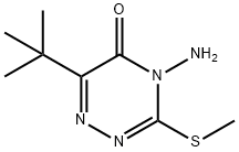 嗪草酮, 21087-64-9, 结构式