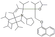 N-cyclopentyldeisopropylpropranolol Structure