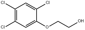 2-(2,4,5-trichlorophenoxy)ethanol Structure
