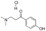 3-(diMethylaMino)-1-(4-hydroxyphenyl)propan-1-one.HCl Structure