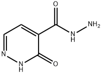 4-Pyridazinecarboxylic  acid,  2,3-dihydro-3-oxo-,  hydrazide Structure