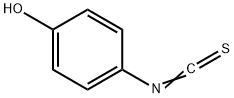4-HYDROXYPHENYLISOTHIOCYANATE, 2131-60-4, 结构式