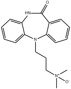 3-[10,11-Dihydro-11-oxo-5H-dibenzo[b,e][1,4]diazepin-5-yl]-N,N-dimethyl-1-propanamineN-oxide Structure