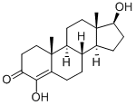 4-Hydroxy-Testosterone Structure