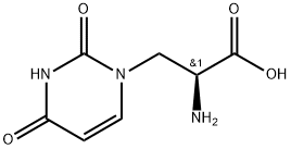 S(-)-ALPHA-AMINO-3,4-DIHYDRO-2,4-DIOXO-1(2H)-PYRIMIDINEPROPANOIC ACID Structure