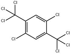 1,4-Dichloro-2,5-bis(trichloromethyl)benzene Structure