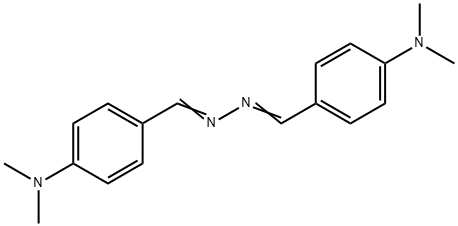 4-(dimethylamino)benzaldehyde [[4-(dimethylamino)phenyl]methylene]hydrazone Structure