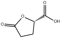 (S)-(+)-5-オキソテトラヒドロフラン-2-カルボン酸 化学構造式