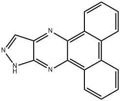 10H-Dibenzo[f,h]pyrazolo[3,4-b]quinoxaline Structure
