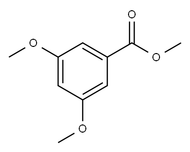 3,5-二甲氧基苯甲酸甲酯, 2150-37-0, 结构式