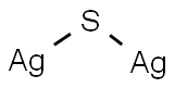 硫化银, 21548-73-2, 结构式
