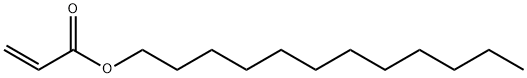 2-丙烯酸十二烷基酯, 2156-97-0, 结构式
