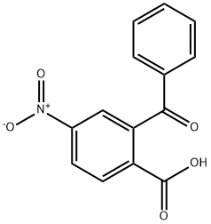 2-Benzoyl-4-nitrobenzoic Acid Structure