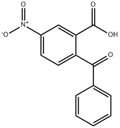 2-Benzoyl-5-nitrobenzoic acid Structure