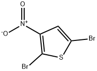 2,5-DIBROMO-3-NITROTHIOPHENE Structure