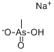 Sodium methylarsonate Structure