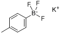 カリウム p-トリルトリフルオロボラート 化学構造式