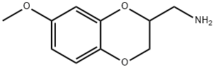 1-(7-METHOXY-2,3-DIHYDRO-1,4-BENZODIOXIN-2-YL)METHANAMINE Structure