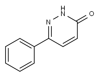 6-苯基-3-哒嗪酮, 2166-31-6, 结构式