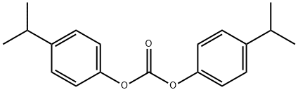 bis(4-propan-2-ylphenyl) carbonate Structure