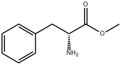 (R)-2-Amino-3-phenylpropionic acid methylester Structure