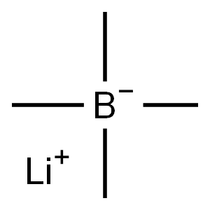 lithium tetramethylborate(1-) Structure