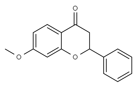 7-甲氧基-4-黄烷酮, 21785-09-1, 结构式