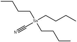 TRI-N-BUTYLCYANOTIN Structure