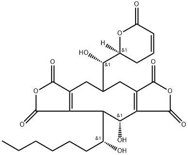 红青霉毒素 B, 21794-01-4, 结构式