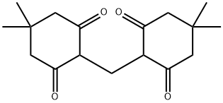 2,2'-Methylenebis(5,5-dimethylcyclohexane-1,3-dione) Structure