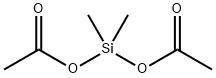 Diacetoxydimethylsilane Structure