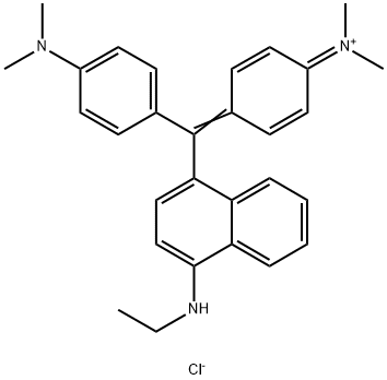 [4-[[4-(Dimethylamino)phenyl][4-(ethylamino)-1-naphthyl]methylen]cyclohexa-2,5-dien-1-yliden]dimethylammoniumchlorid