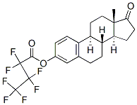 Estrone heptafluorobutyrate Structure