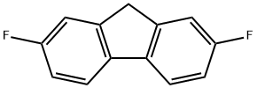 2,7-Difluoro-9H-fluorene Structure