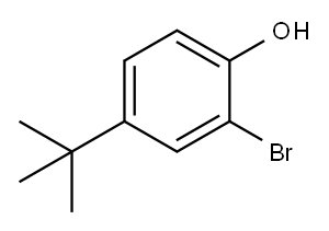 2-BROMO-4-TERT-BUTYLPHENOL Structure