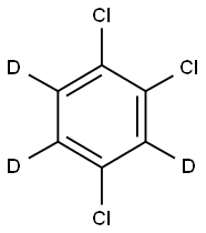 1,2,4-TRICHLOROBENZENE (D3) Structure