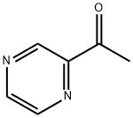 2-アセチルピラジン 化学構造式