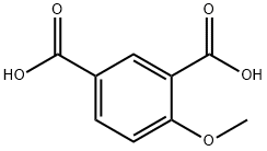 4-甲氧基异酞酸, 2206-43-1, 结构式