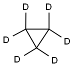 CYCLOPROPANE-D6 Structure