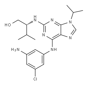 AMINOPURVALANOL A Structure