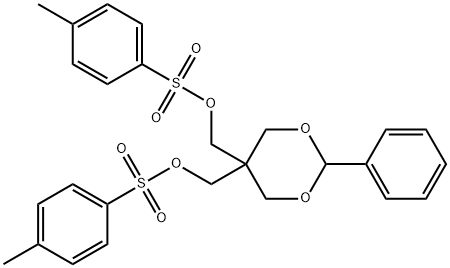 (2-phenyl-1,3-dioxane-5,5-diyl)bis(Methylene) bis(4-Methylbenzenesulfonate) Structure