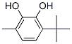 3-tert-butyl-6-methylpyrocatechol Structure