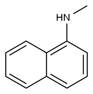 N-METHYL-N-1-NAPHTHYLAMINE Structure